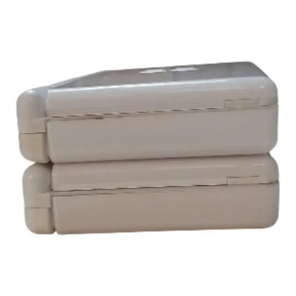 Lot of 2 Tested Nintendo DS Lite Polar White Consoles Bundle + Stylus Game Case - Picture 3 of 14